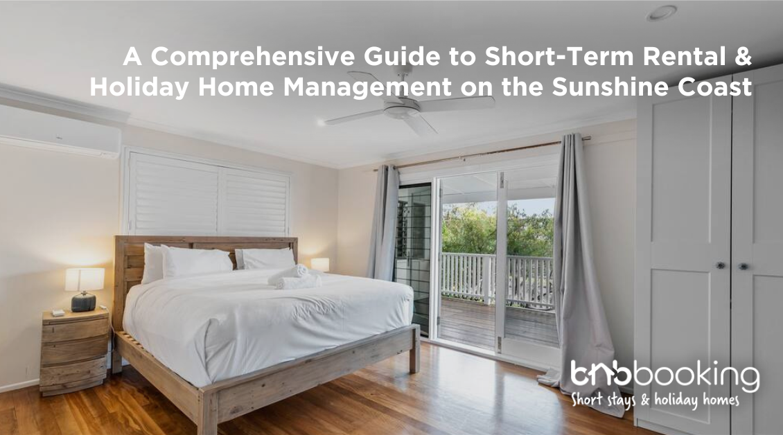 Sunshine Coast coastal holiday rental property showcasing modern interiors and beachfront lifestyle, representing short-term rental management services.