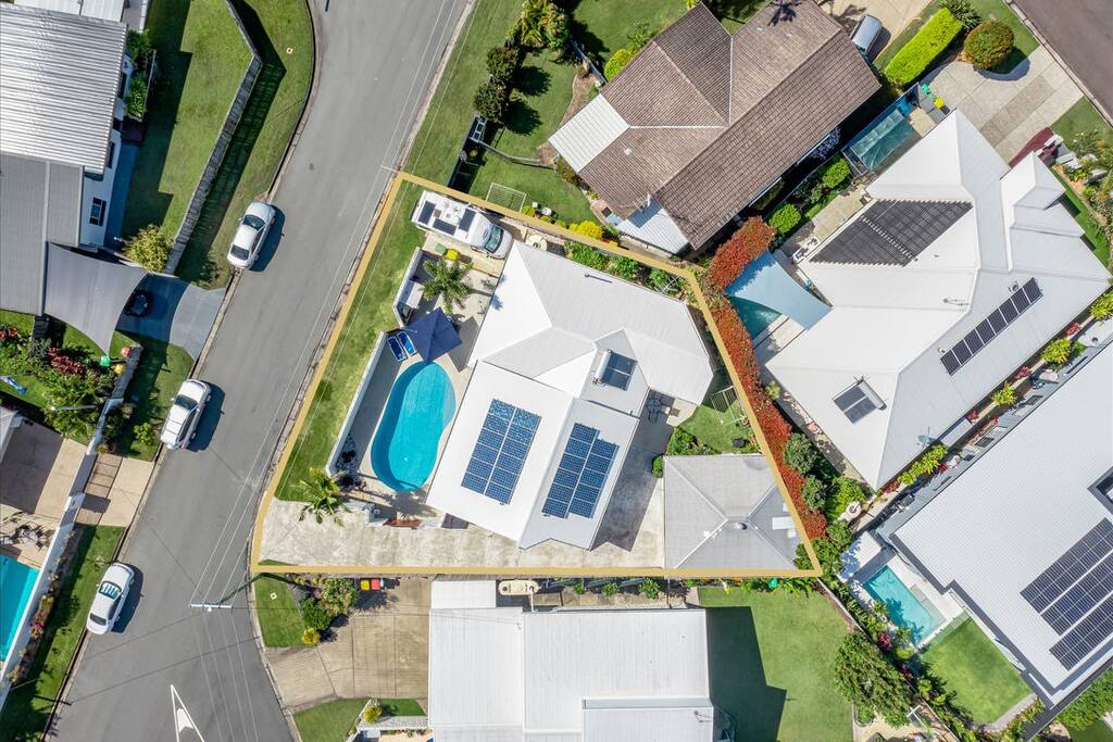 Airbnb property in Sunshine Coast- top view