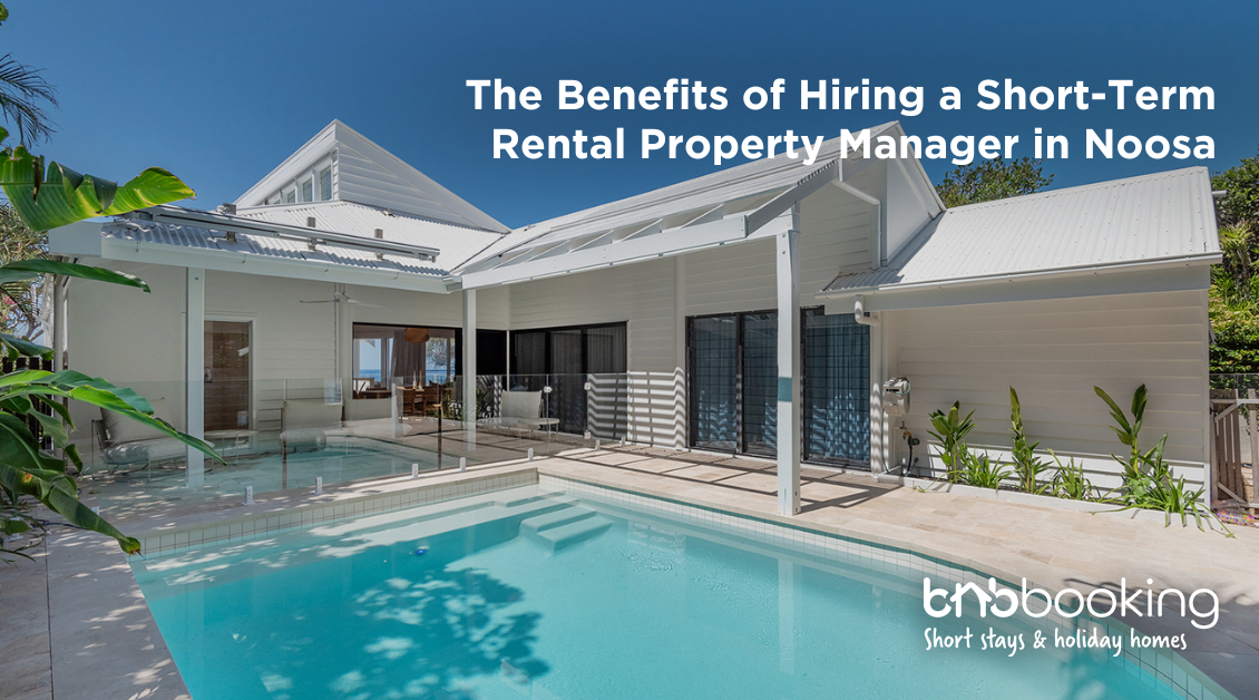 Professional short-term rental property manager handling guest bookings and operations for a holiday home in Noosa
