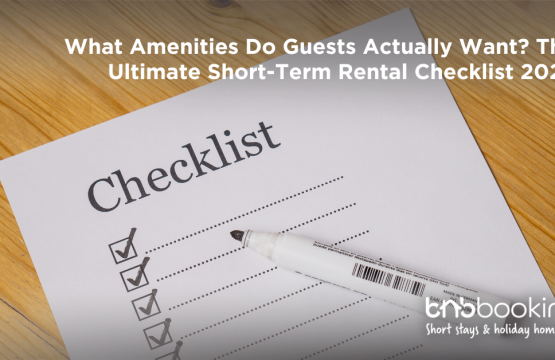 2025 Short-Term Rental Guest Amenities Checklist