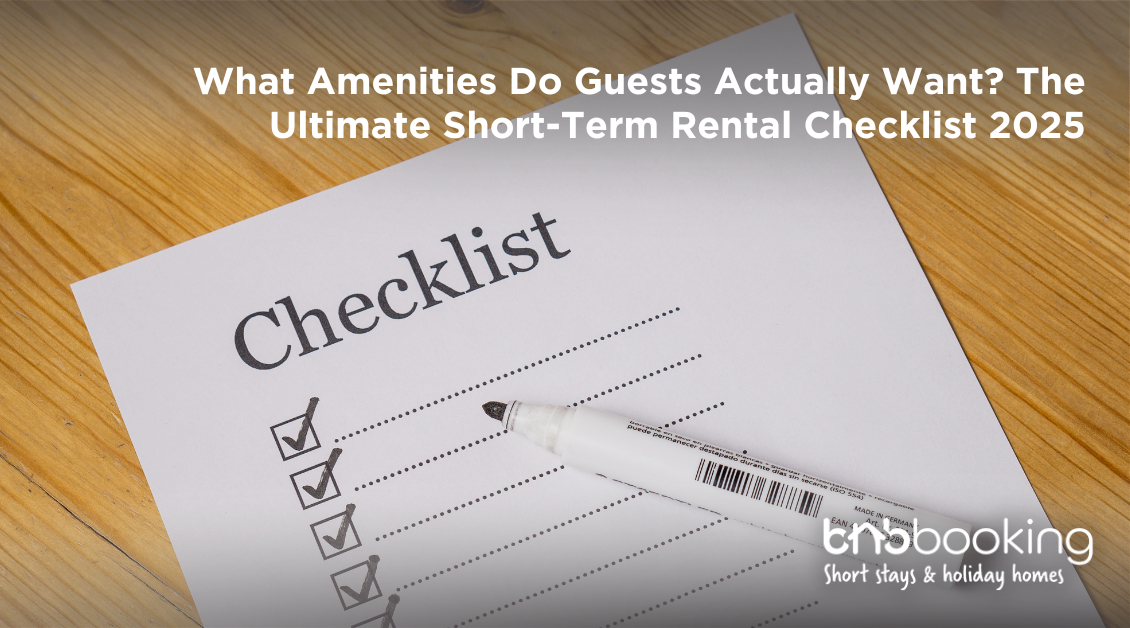 2025 Short-Term Rental Guest Amenities Checklist