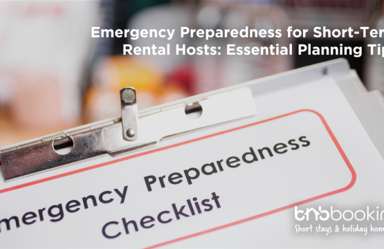 Emergency preparedness checklist for short-term rental property hosts